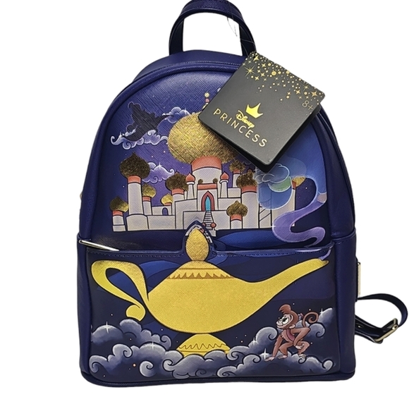 Loungefly x Disney Handbags - Loungefly Disney Aladdin Princess Jasmine Castle Mini Backpack